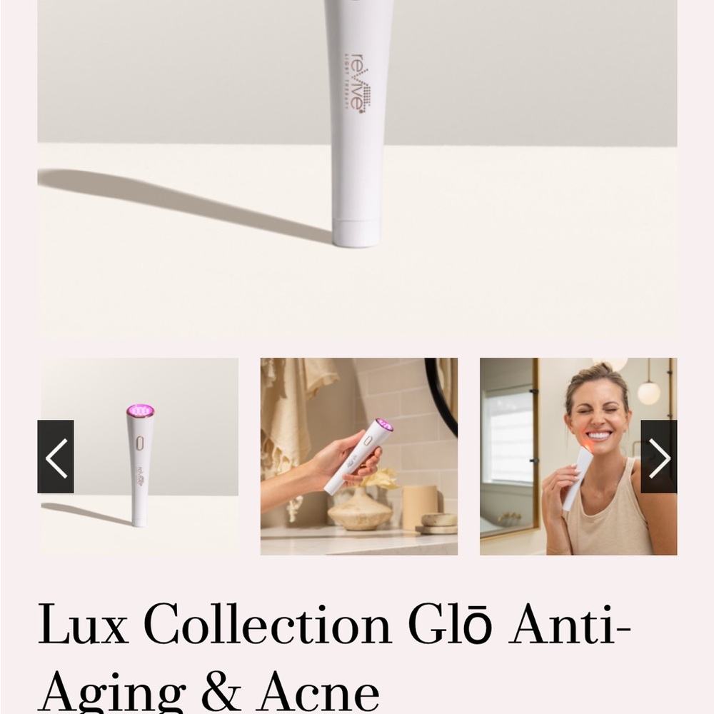 Glō Skincare Device - White